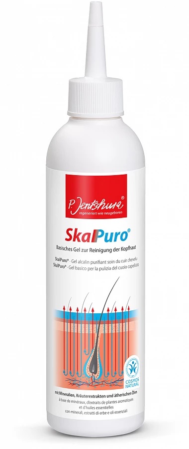SkalPuro  - gel basico per la pulizia del cuoio capelluto - Dott. Jentschura