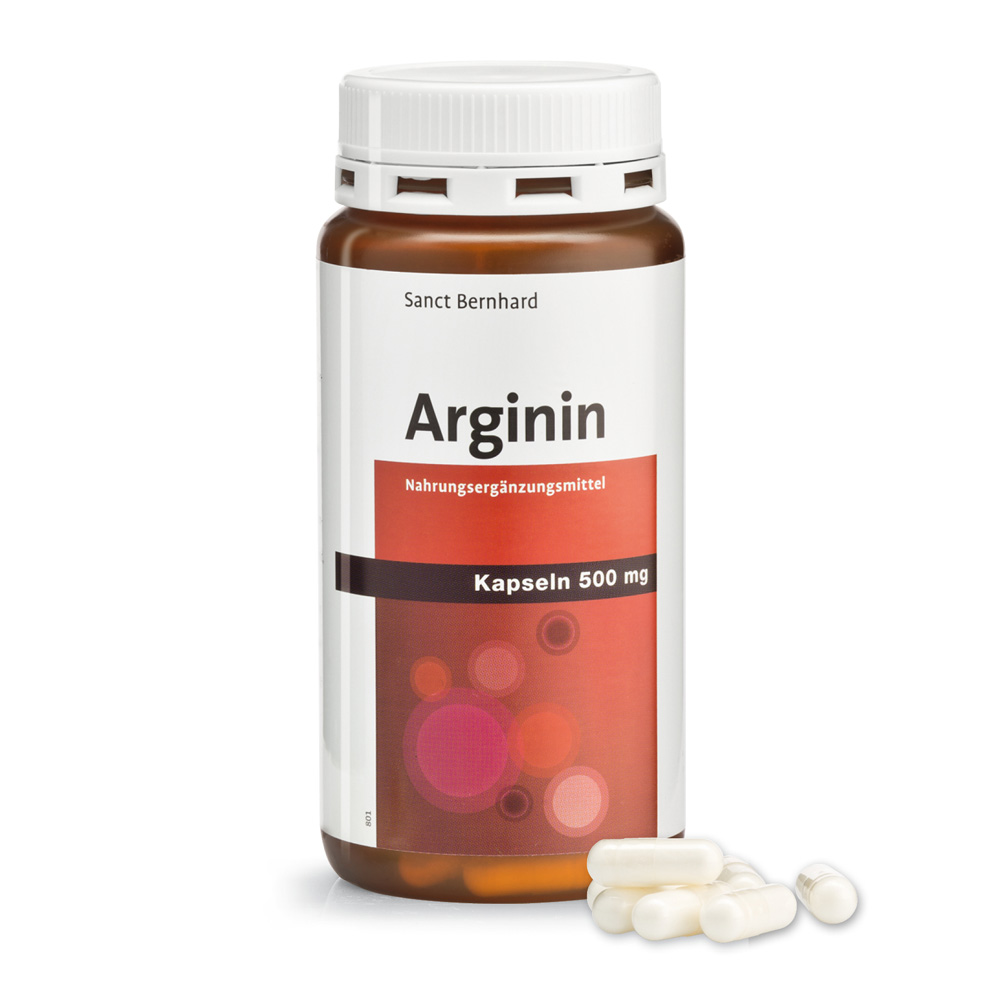 arginina capsule 500 mg 150 capsule
