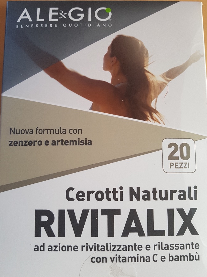Cerotti naturali RIVITALIX ad azione rivitalizzante e rilassante con vitamina C e bambù
