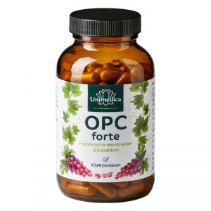 OPC-forte-800-mg-Traubenkernextrakt-pro-Tagesdosis-2-Kapseln-180-Kapseln-aus-Wasserextraktion-von-Unimedica